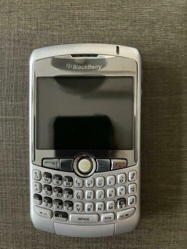 Blackberry zilver 8300 incl accesoires