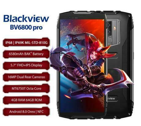 BLACKVIEW BV6800 pro  5.7 inch  IP68   259,95 