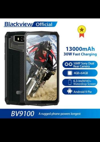 Blackview BV9100 Pro rugged smartphone 13000mah