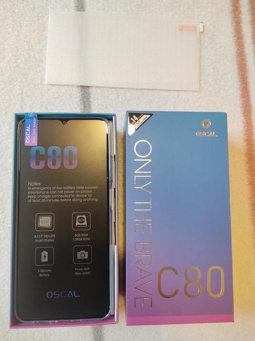 Blackview Oscal C80 Smartphone 8GB128GB Android 12 50MP Cam