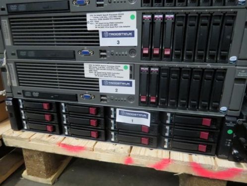 Blade centers, rack servers, workstations, switches, etc.