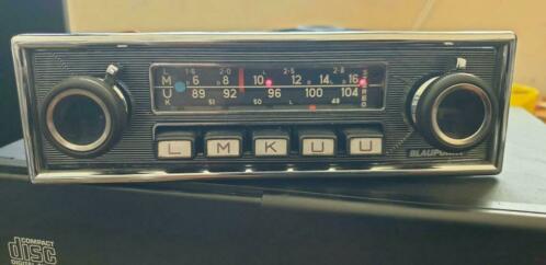 Blaupunkt autoradio Frankfurt Stereo oldtimer radio