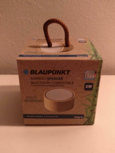 Blaupunkt Bluetooth-luidspreker (bamboe, hout)