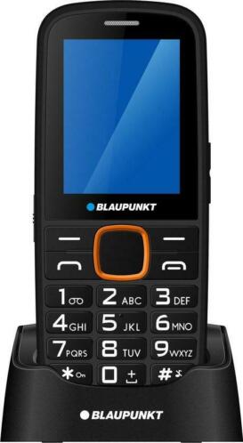 Blaupunkt BS04 B - Mobiele senioren telefoon - Zwart Blauw -
