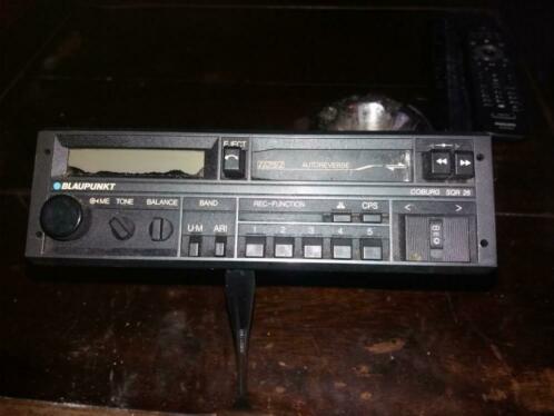 Blaupunkt Coburg SQR 26 autoradio cassette  rec