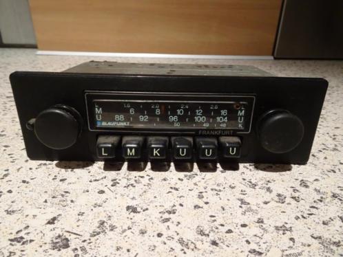 Blaupunkt Frankfurt oldtimer autoradio