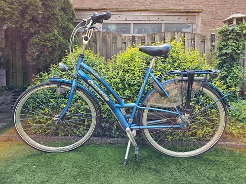 Blauwe Gazelle fiets skydrive frame 54cm