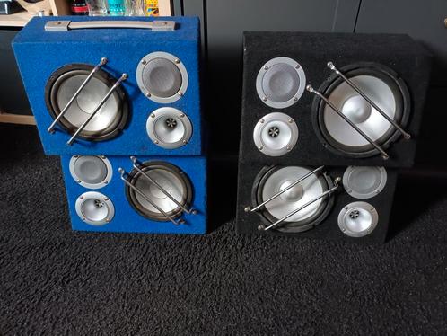 blauwzwarte speakers