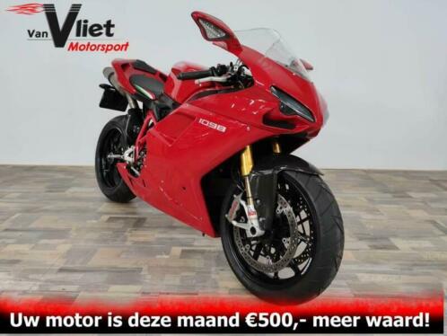 Bloedmooie Ducati 1098  opties zie foto039s. (bj 2008)