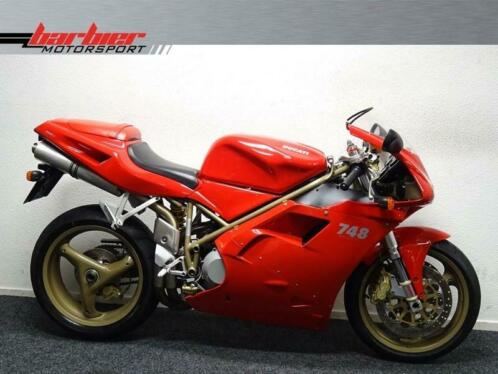Bloedmooie Ducati 748 (bj 2000)