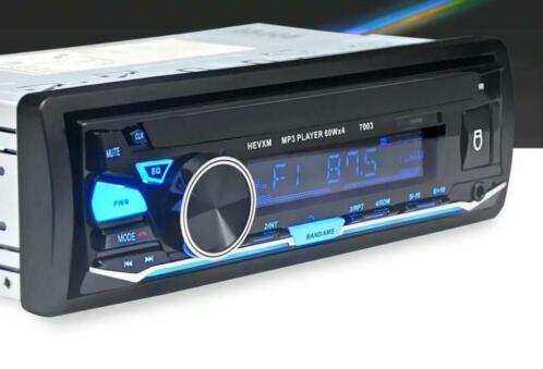 Bluetooth Autoradio HEVXM met MP3  USB  SD  AUX  4 X 60W