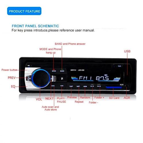 Bluetooth autoradio nieuw (telefoneren amp spotify muziek)