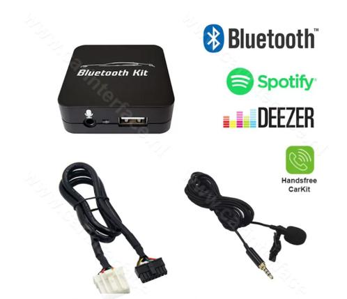 Bluetooth carkit  audio streamen mazda