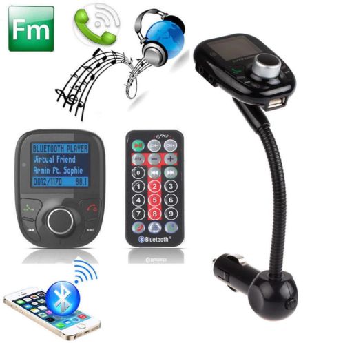 Bluetooth FM Transmitter Car MP3 Audio Player Wireless FM Mo