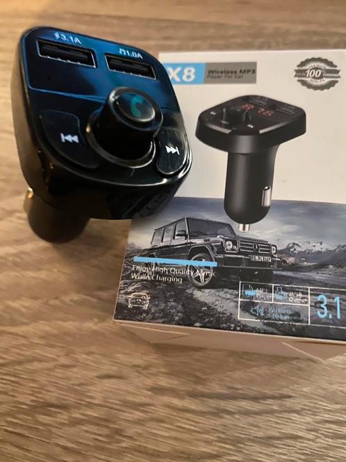 Bluetooth FM Transmitter  Carkit - met usb lader.