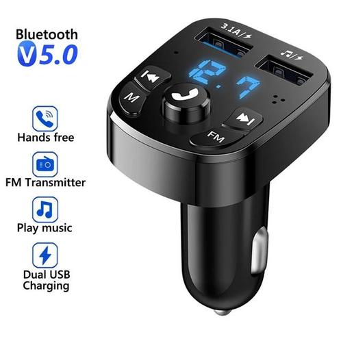 Bluetooth FM Transmitter USB laden  Handsfree bellen,carkit