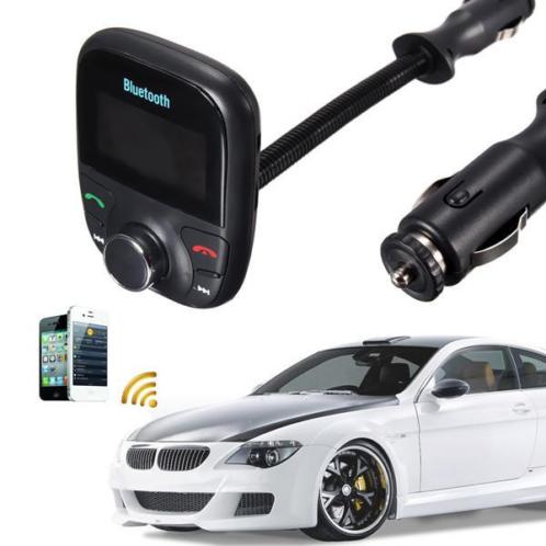 Bluetooth Handsfree Carkit, Speelt Muziek via USB, Bluetooth