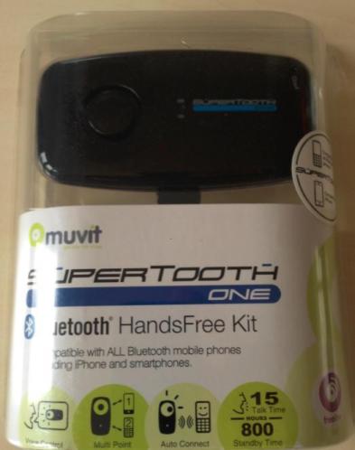 Bluetooth Handsfree Kit - Muvit Supertooth One 2x