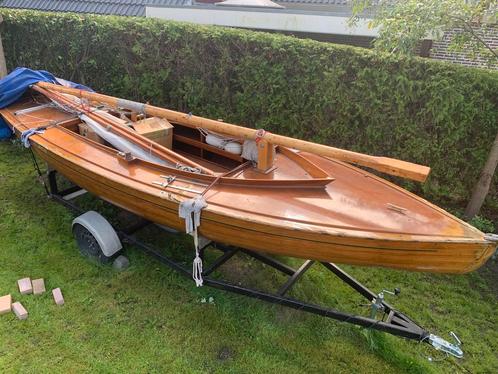 BM houten zeilboot 16m2