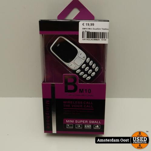 BM10 Mini DualSim Telefoon  Nieuw in Doos