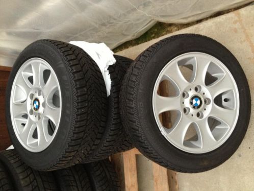 BMW 1 16inch lichtmetalen wielen winterbanden 8mm