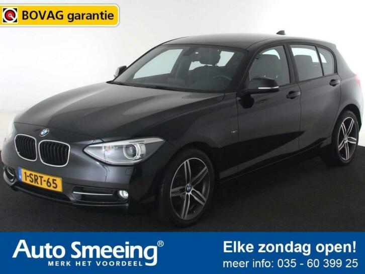 BMW 1 Serie 114i Sport-Line Leder Xenon Navigatie 17