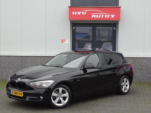 BMW 1-serie 116i Business navigatie airco 2011 Zwart