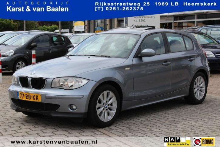 BMW 1 Serie 116i High Executive 5DRS NAVI ECC SCHUIFDAK