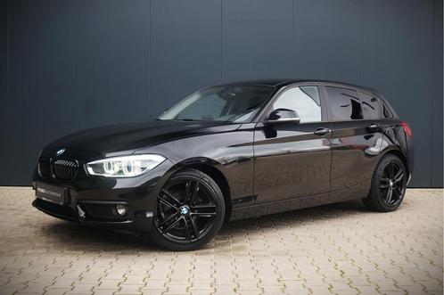 BMW 1-serie 118i Executive Sport  Black on Black  LED  Au