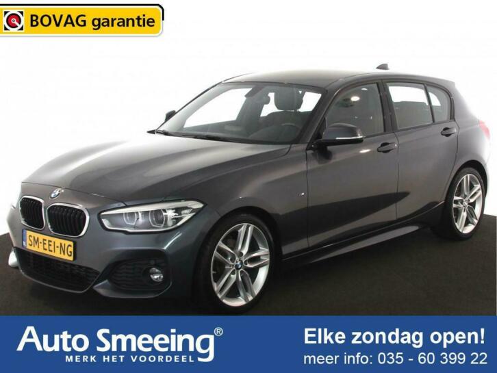 BMW 1-serie 118i M Sport Shadow Automaat  Leder  LED  Nav