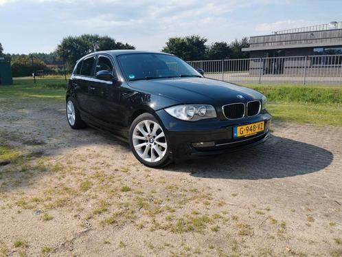 BMW 1-Serie 1.6 116I 5DR 2008 Zwart Navi ABC