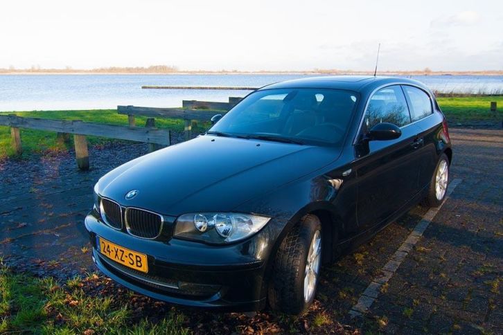 BMW 1-Serie 2.0 118D 3DR 2007 Zwart