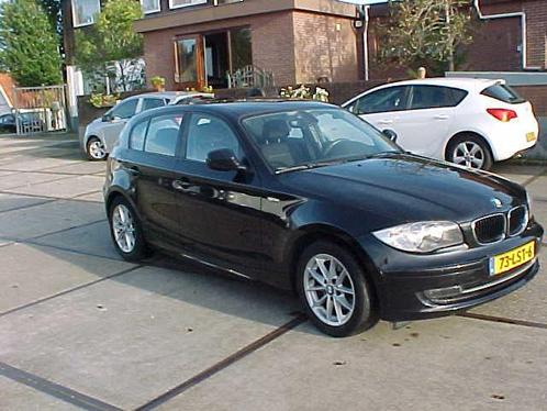 BMW 1-Serie (e87) 2.0118I 5DRS AIRCO CRUISE LMV ZWART BJ2010