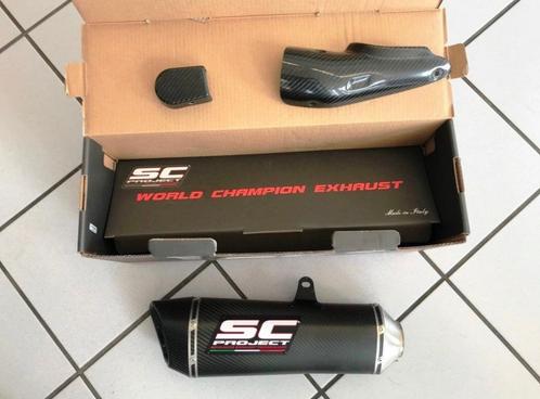 BMW 1250 SC Project Swiss koolstofvezel SC1-R uitlaatdemper