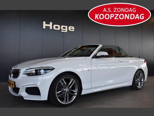 BMW 2 Serie Cabrio 218i High Executive M-pakket Xenon Leer N