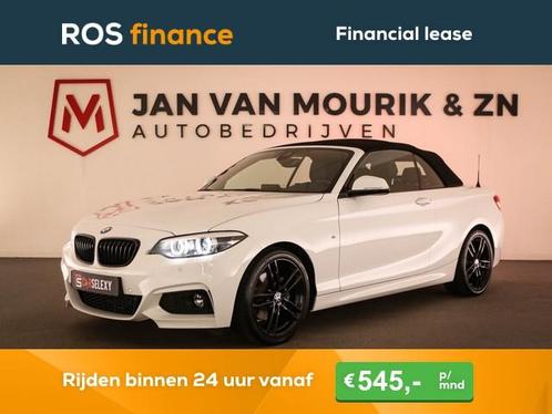 BMW 2 Serie Cabrio 220i High Executive M-Sport  LEDER  SPO