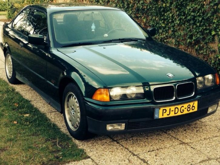 BMW 3-Serie 1.6 I 316 Coupe E2 1996 Groen NIEUWE APK
