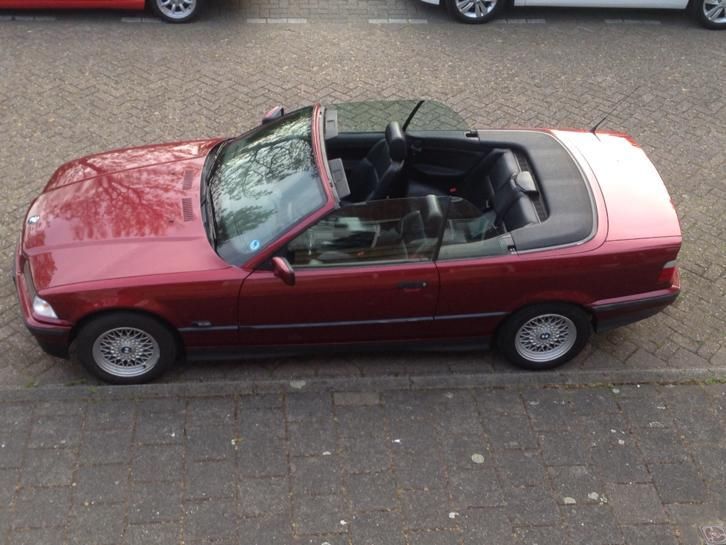 BMW 3-Serie 1.8 I 318 Cabriolet E2 1994 Rood