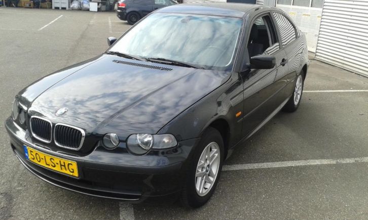 BMW 3-Serie 1.8 TI 316 Compact 2003 Zwart