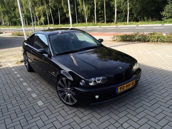 BMW 3-Serie 1.9 CI 318 Coupe 2001 Zwart