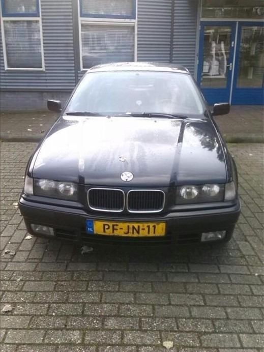 BMW 3-Serie 1.9 I 318 S 1996 Zwart