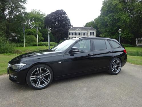 BMW 3-Serie 2.0 318D Touring, nieuw model,  2012 Zwart