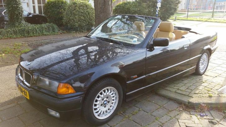 BMW 3-Serie 2.0 I 320 I Cabriolet 1996 Zwart