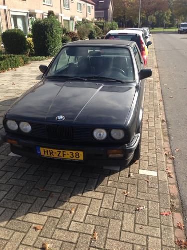 BMW 3-Serie 2.5 I 325 Cabriolet 1986 Zwart