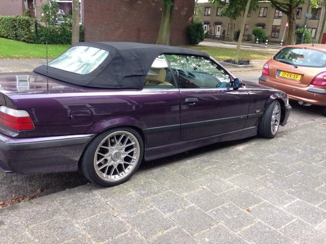 BMW 3-Serie 2.8 I 328 Cabriolet AUT 1995 Paars