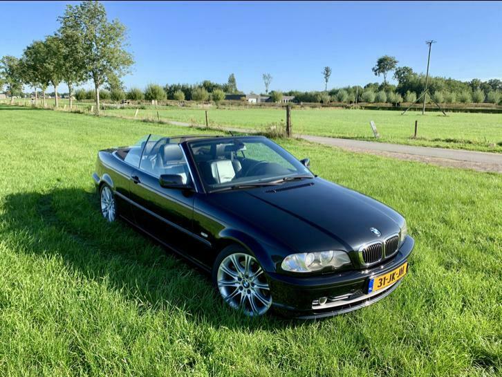 BMW 3-Serie 3.0 CI 330 Cabriolet AUT 2002 Zwart.