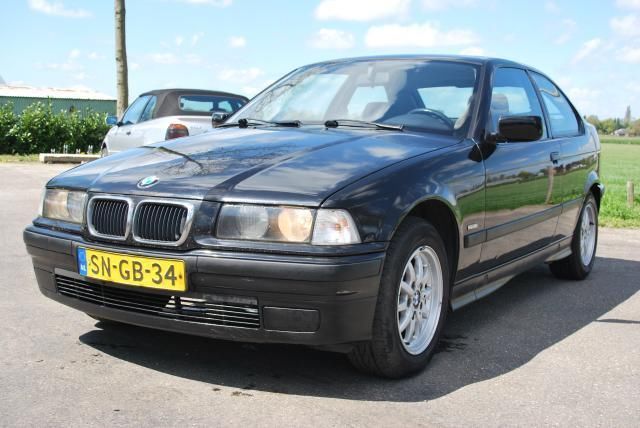 BMW 3-Serie 316i  Zwart  Open dak 