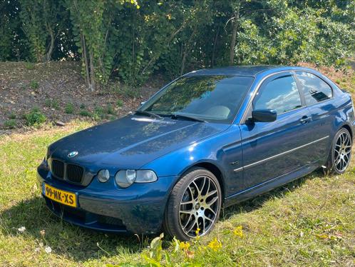 BMW 3-Serie 316ti 2003 Blauw m pakket Bluetooth sportstoelen