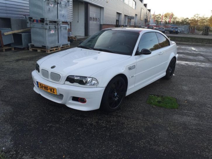 BMW 3-Serie 3.2 CI M3 Coupe 2001 Wit