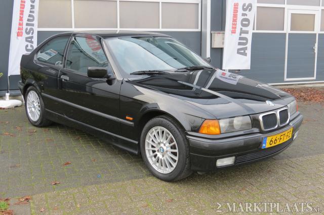BMW 3-serie Compact 316i BJ 2000 , Zwart Nieuwe APK 